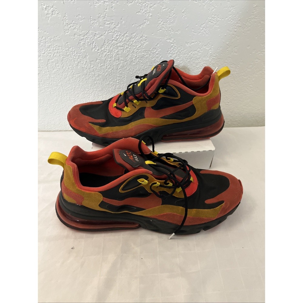 Nike Air Max 270 React Magma Sneakers Mens Size 13 Running Shoes CZ9267-001 2019